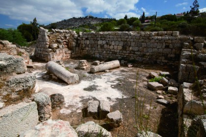 אל המשכן אשר בשילה, שילה הקדומה (תל שילה), אתר ארכיאולוגי, שילה